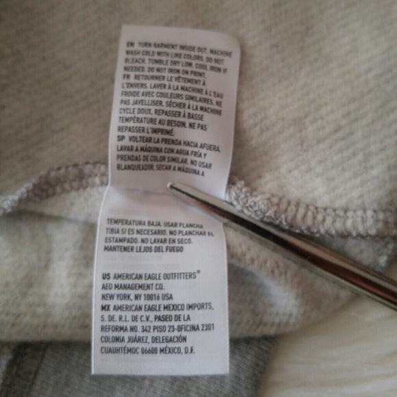 American Eagle Full Zip Hoodie - Picture 5 of 7